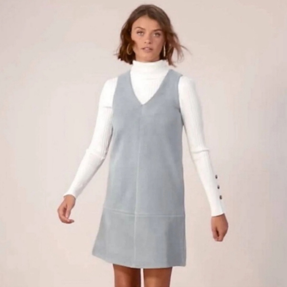 Elizabeth Crosby Blue Shift Dress
